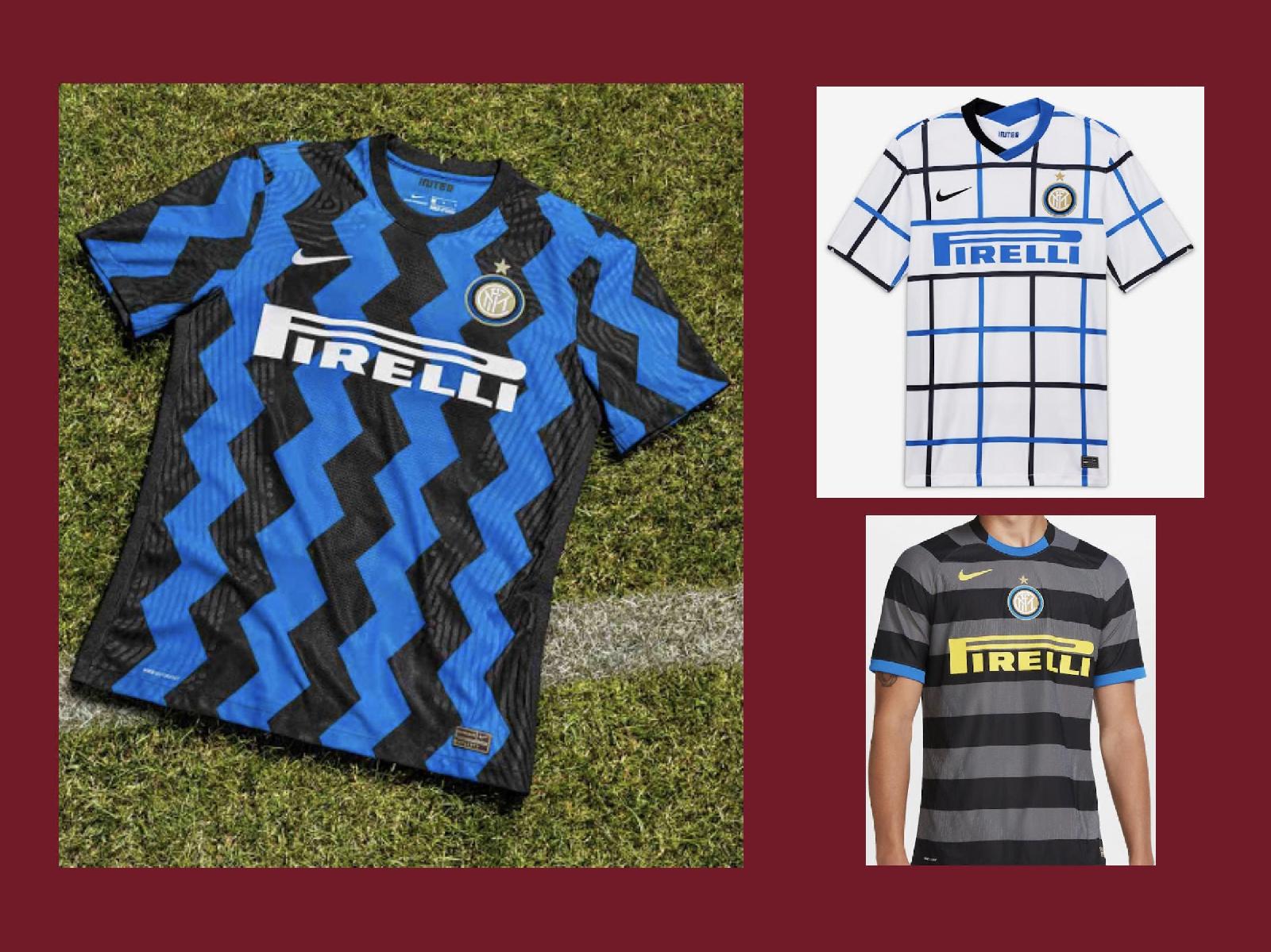 Le maglie dell\'Inter 2020-21