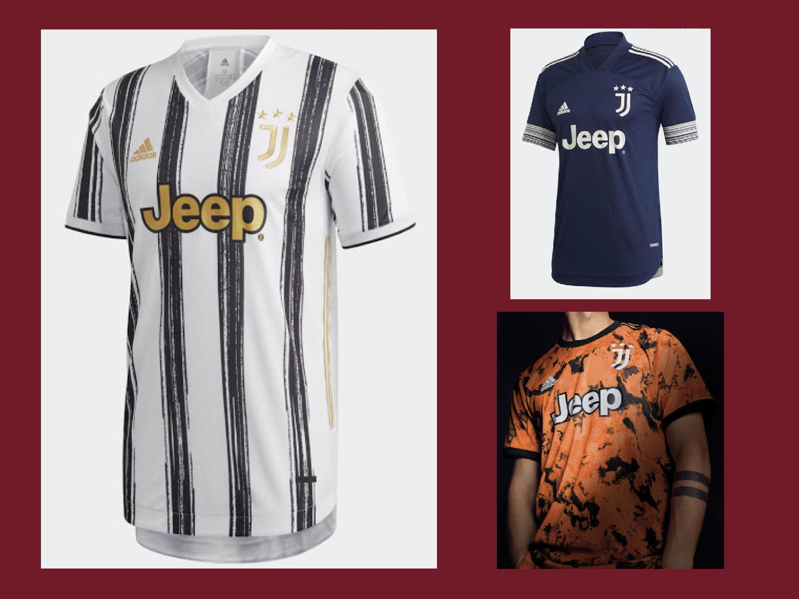 Le maglie della Juventus 2020-21