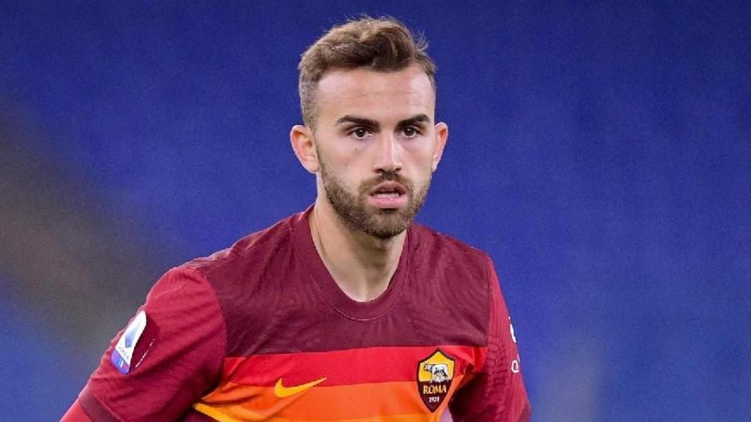 Borja Mayoral in azione con la maglia della Roma