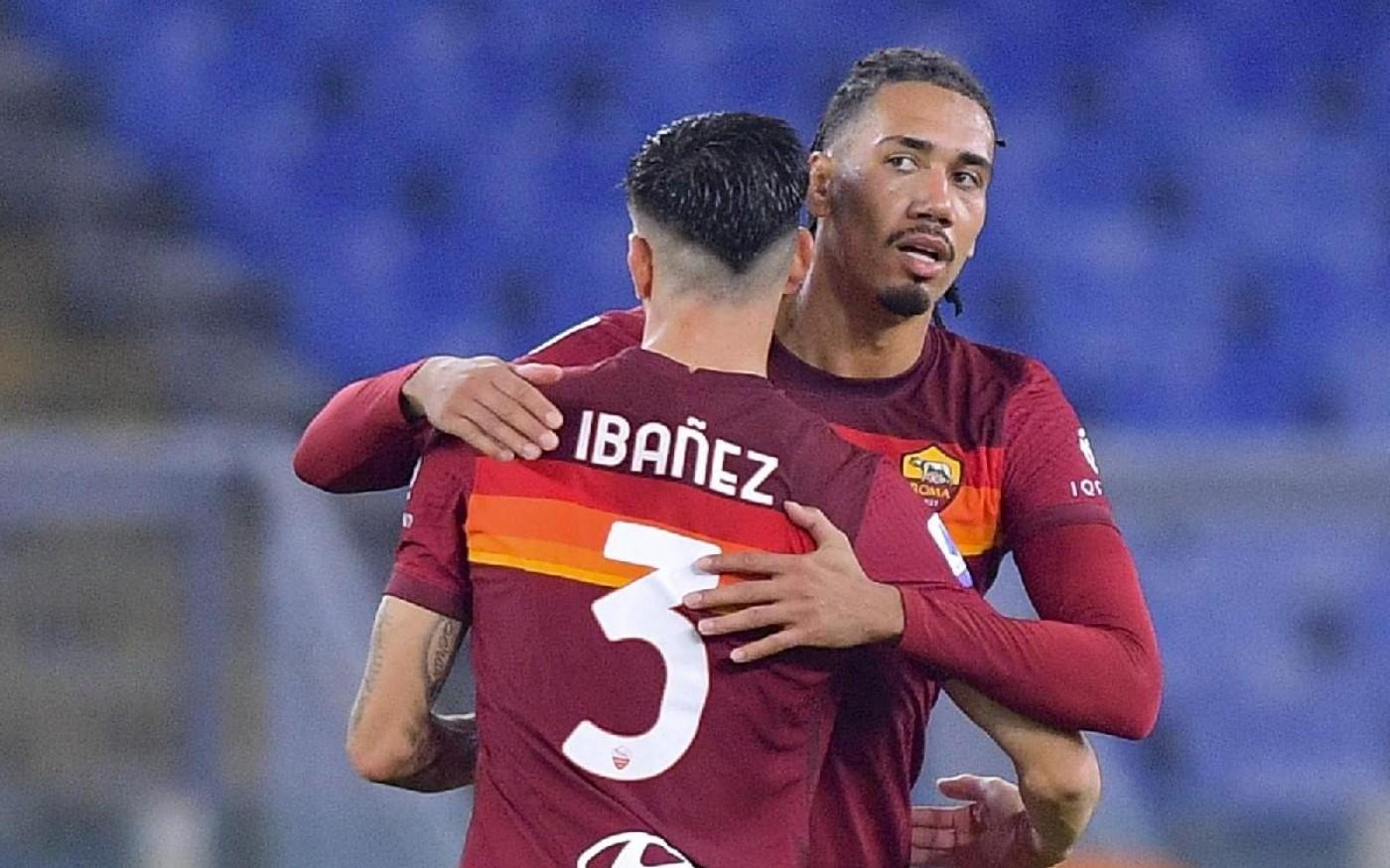 Ibanez e Smalling, di LaPresse