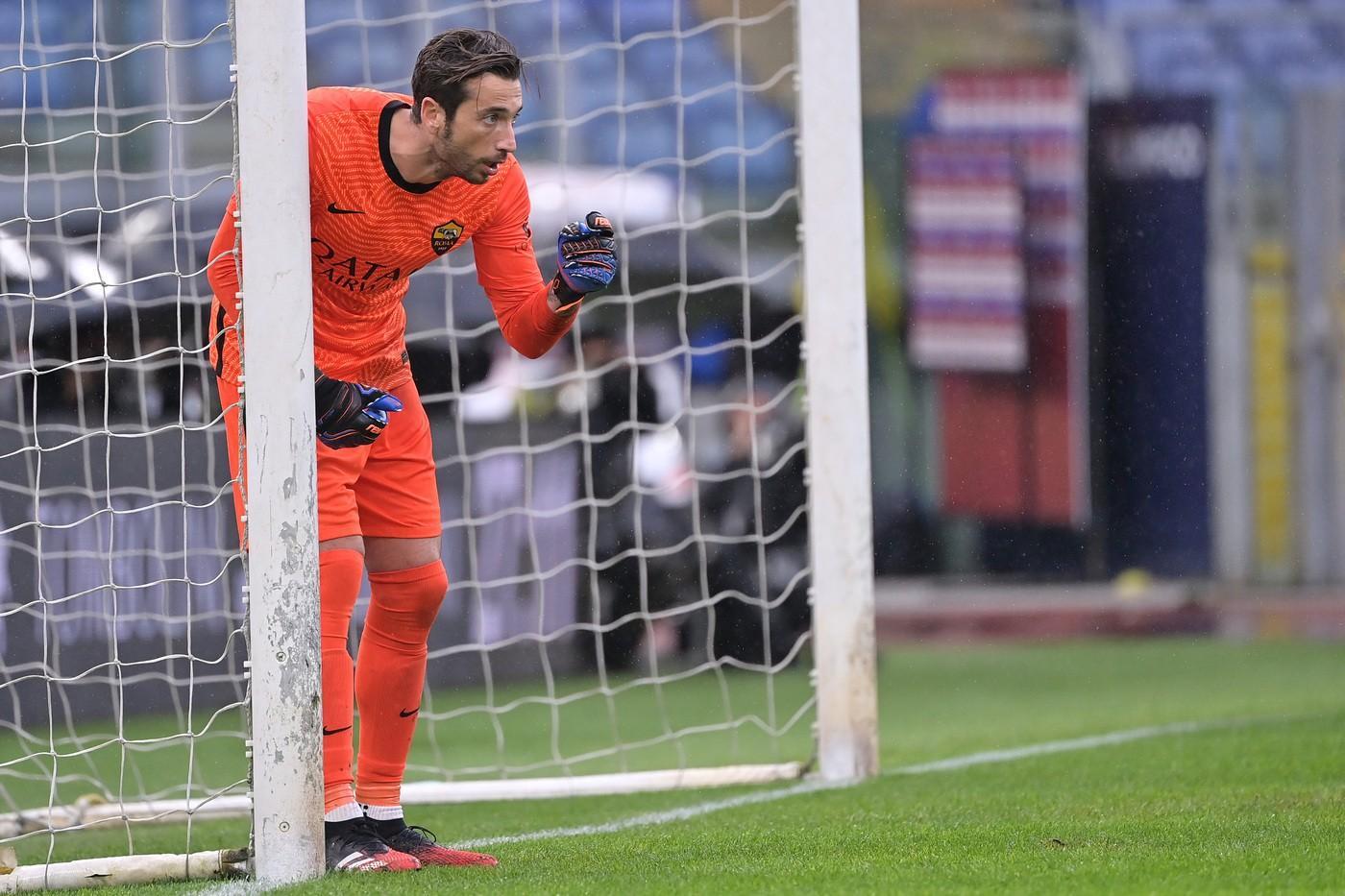 Mirante durante Roma-Sassuolo, di LaPresse