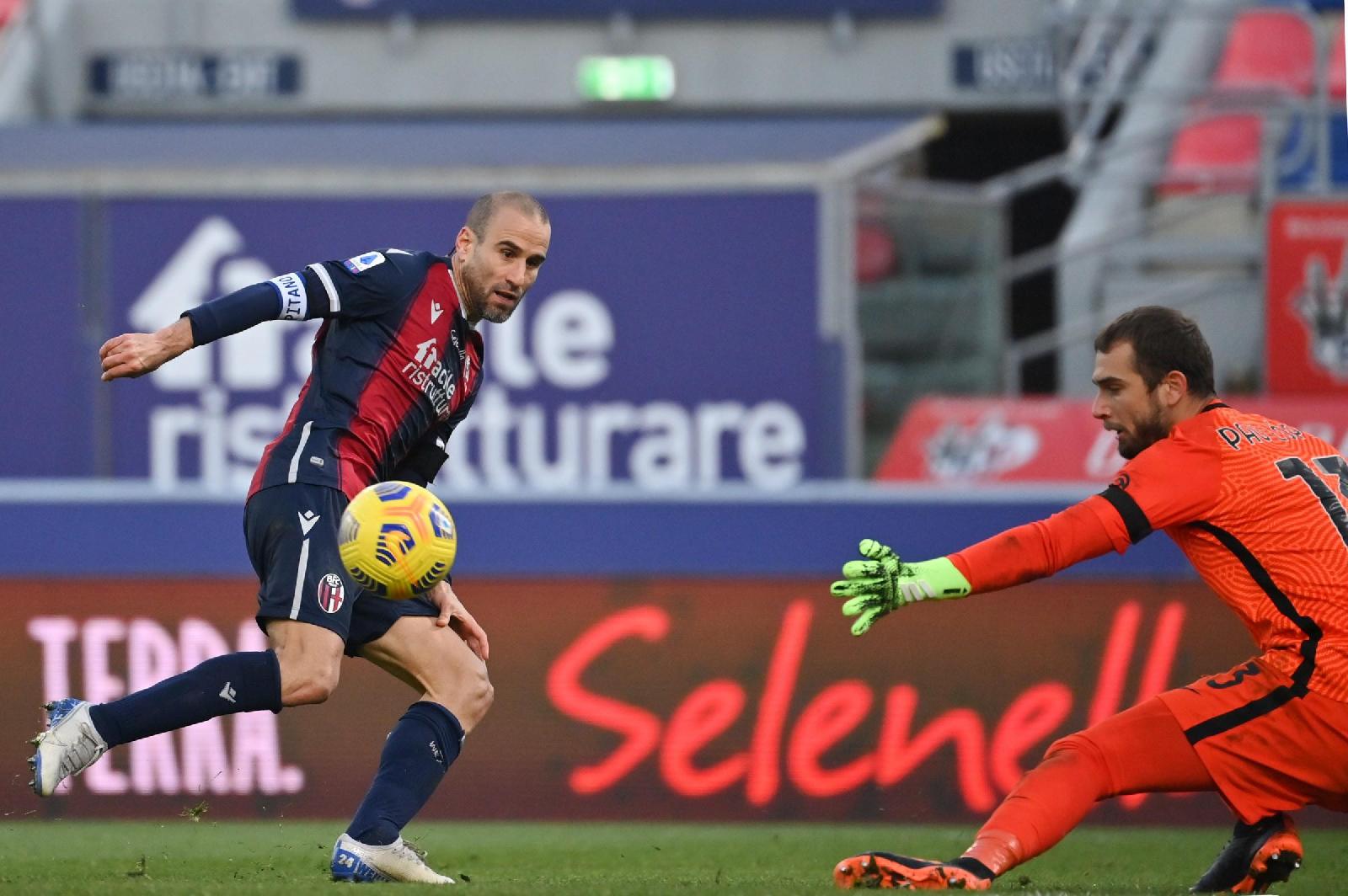 Pau Lopez para la conclusione di Palacio, di LaPresse