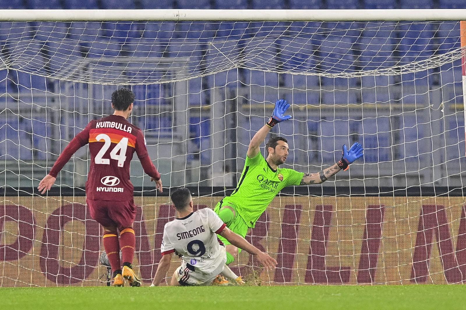 Mirante in Roma-Cagliari, di LaPresse