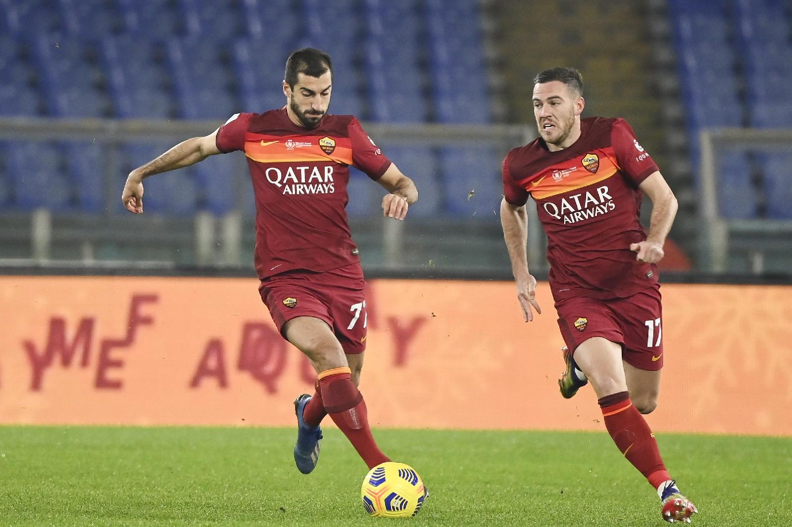 Mkhitaryan e Veretout, di LaPresse