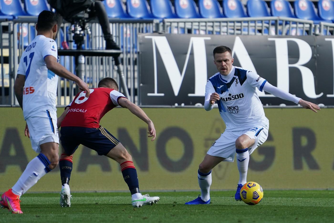 Ilicic, Cagliari-Atalanta, di LaPresse