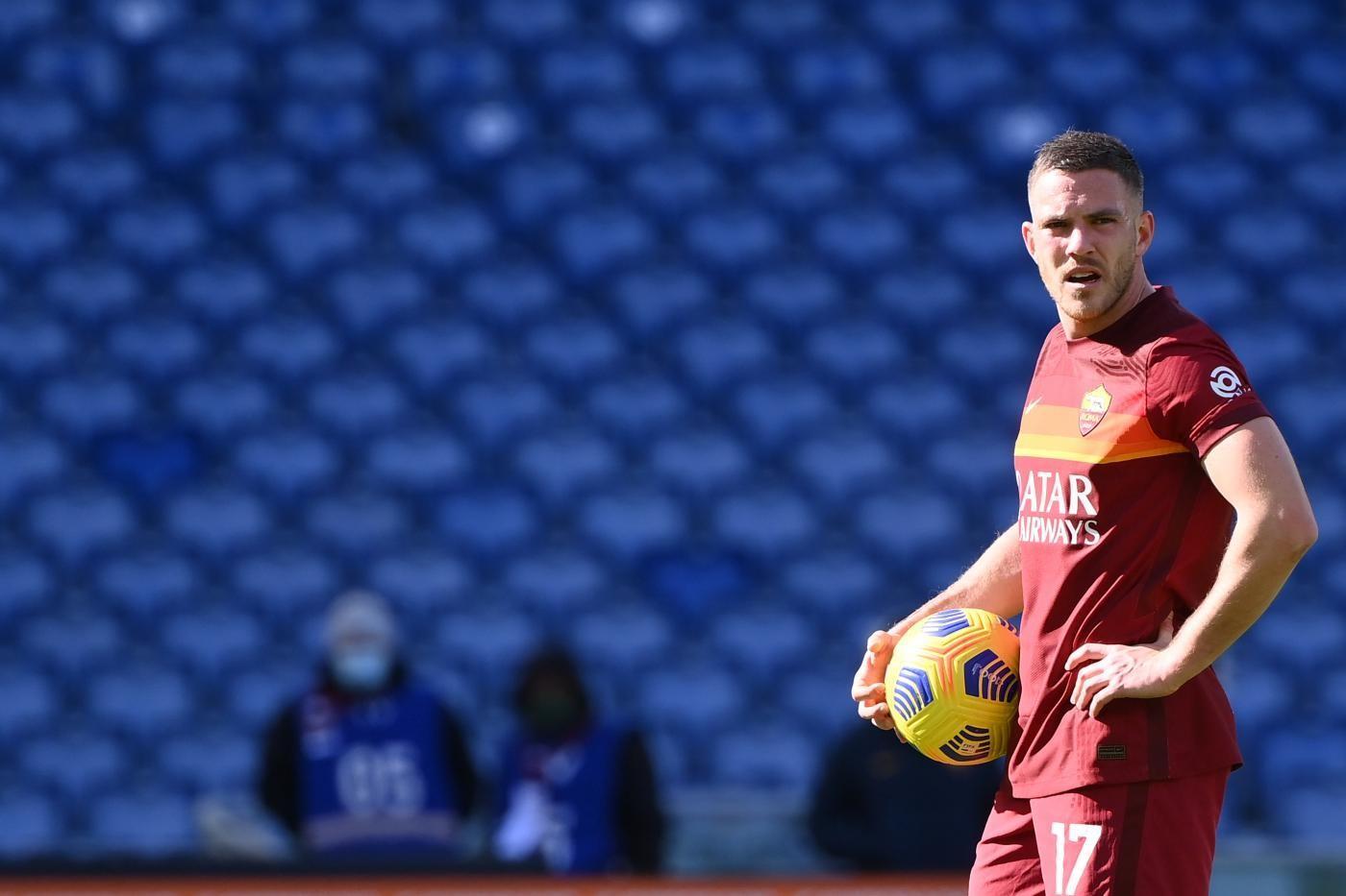 Jordan Veretout in Roma-Udinese, di LaPresse