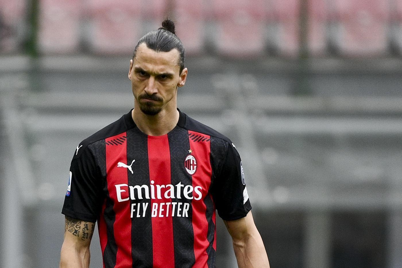 Zlatan Ibrahimovic in Milan-Inter 0-3, di LaPresse