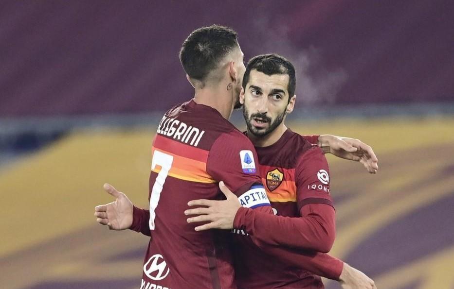 Pellegrini e Mkhitaryan, di LaPresse