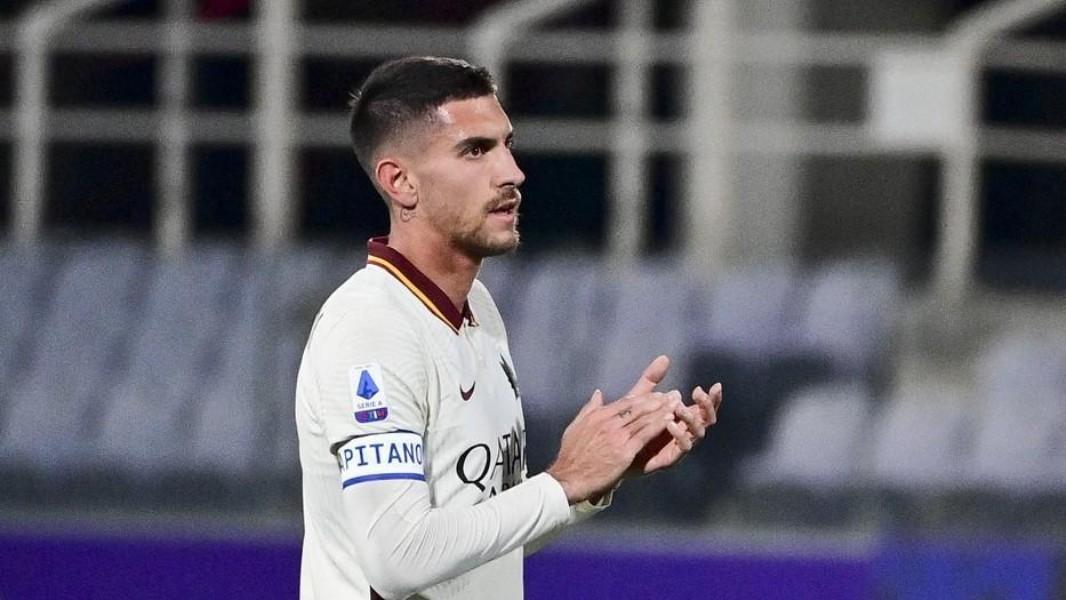 Lorenzo Pellegrini in Fiorentina-Roma, di LaPresse