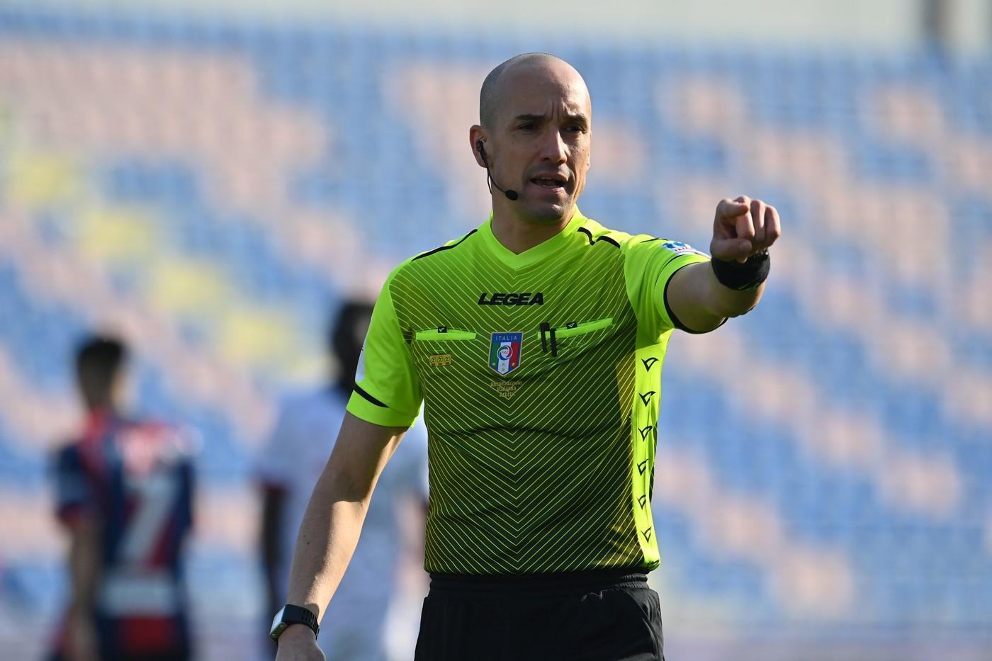 L'arbitro Michael Fabbri, di LaPresse