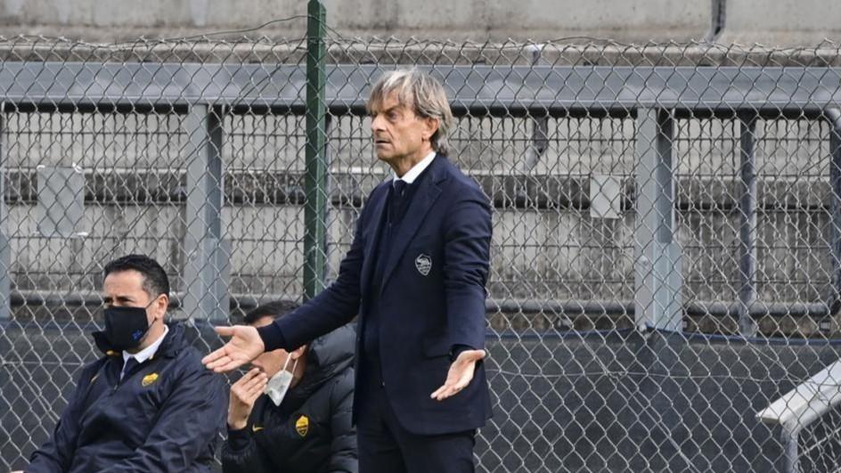 Alberto De Rossi, allenatore della Roma Primavera