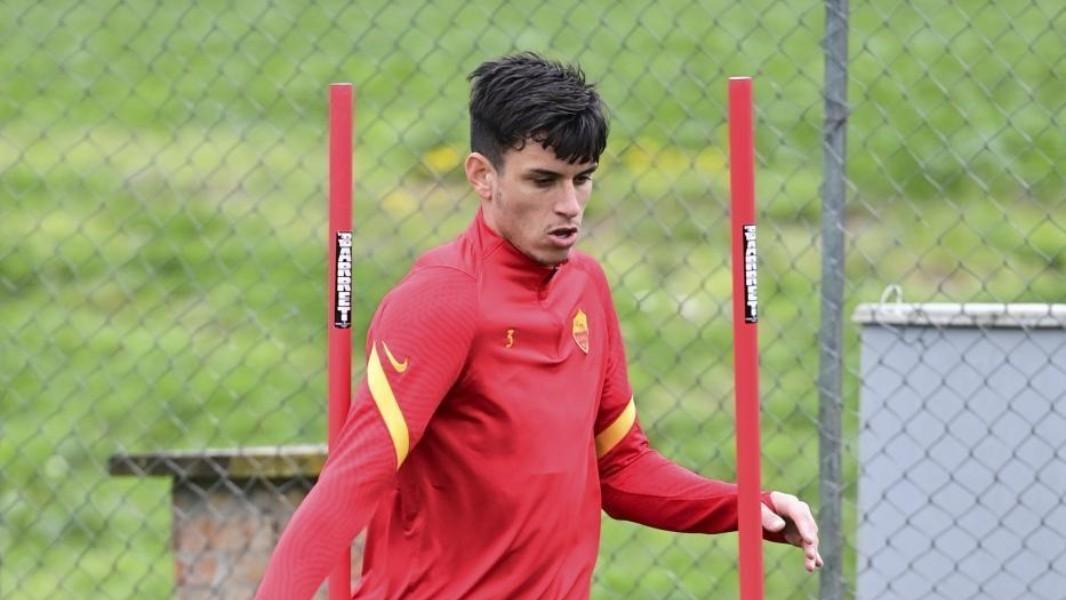 Roger Ibanez oggi a Trigoria, di LaPresse