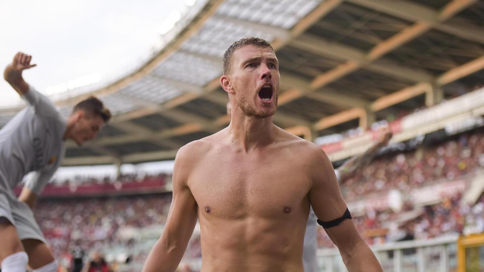 Edin Dzeko, di LaPresse