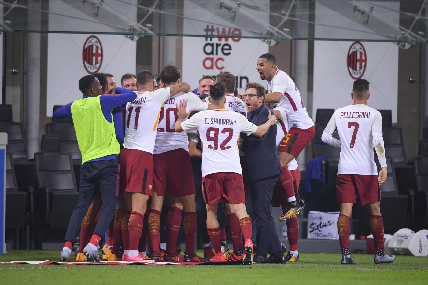 Milan-Roma, di LaPresse