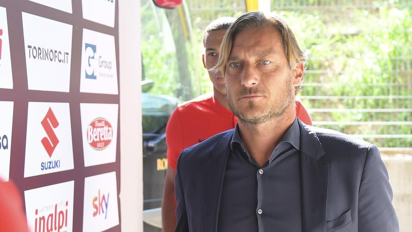 Totti, di LaPresse