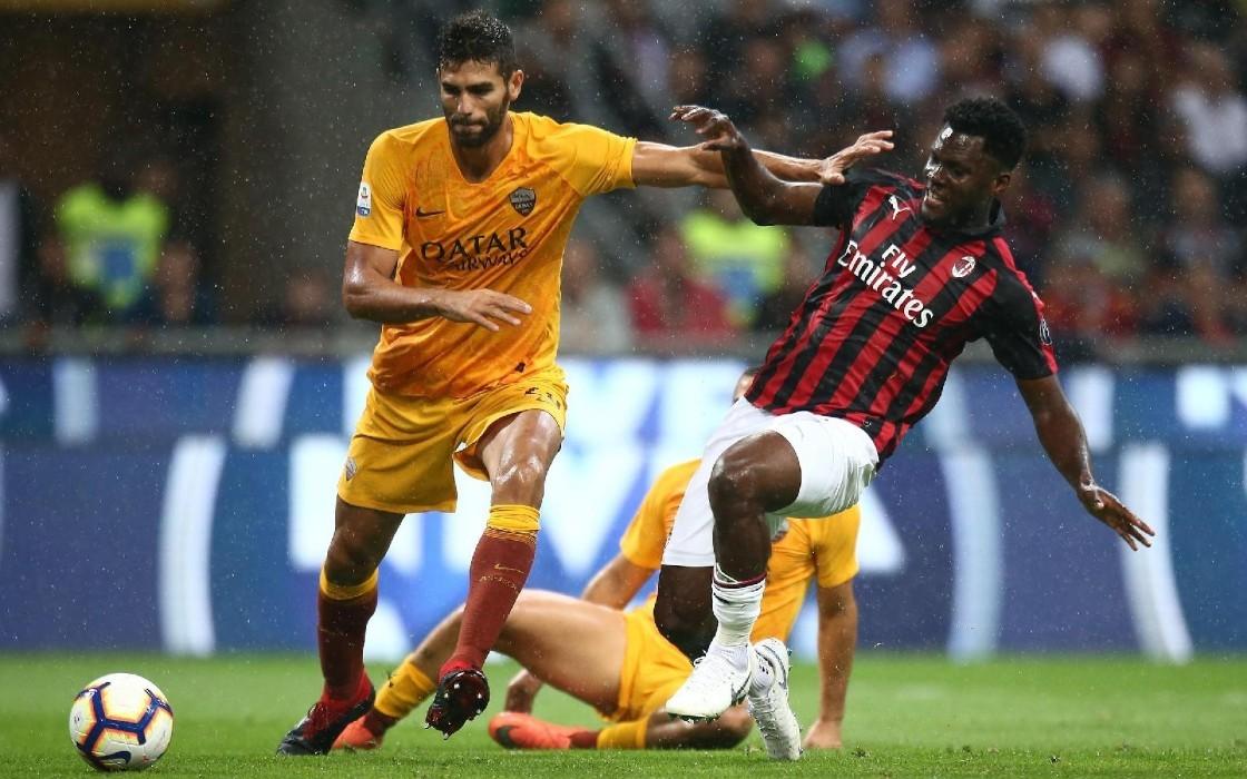 Fazio e Kessie, di LaPresse