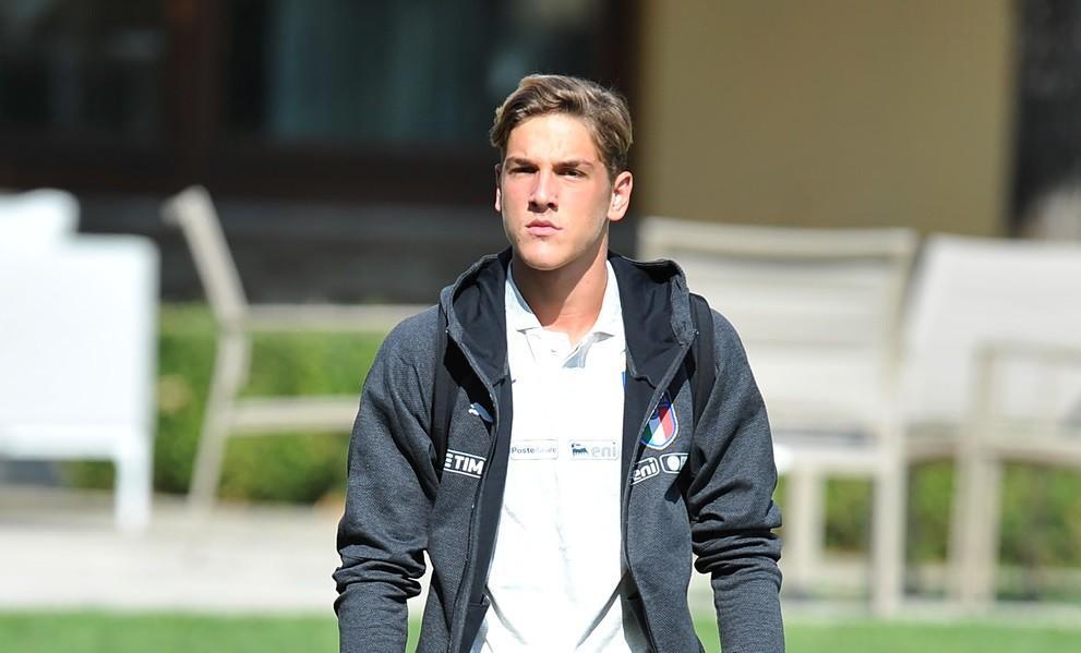 Zaniolo in Nazionale, di LaPresse