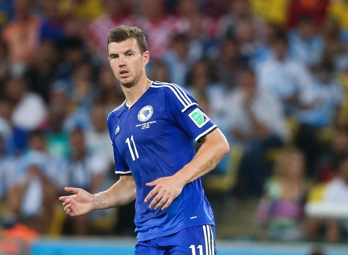 Edin Dzeko, di LaPresse