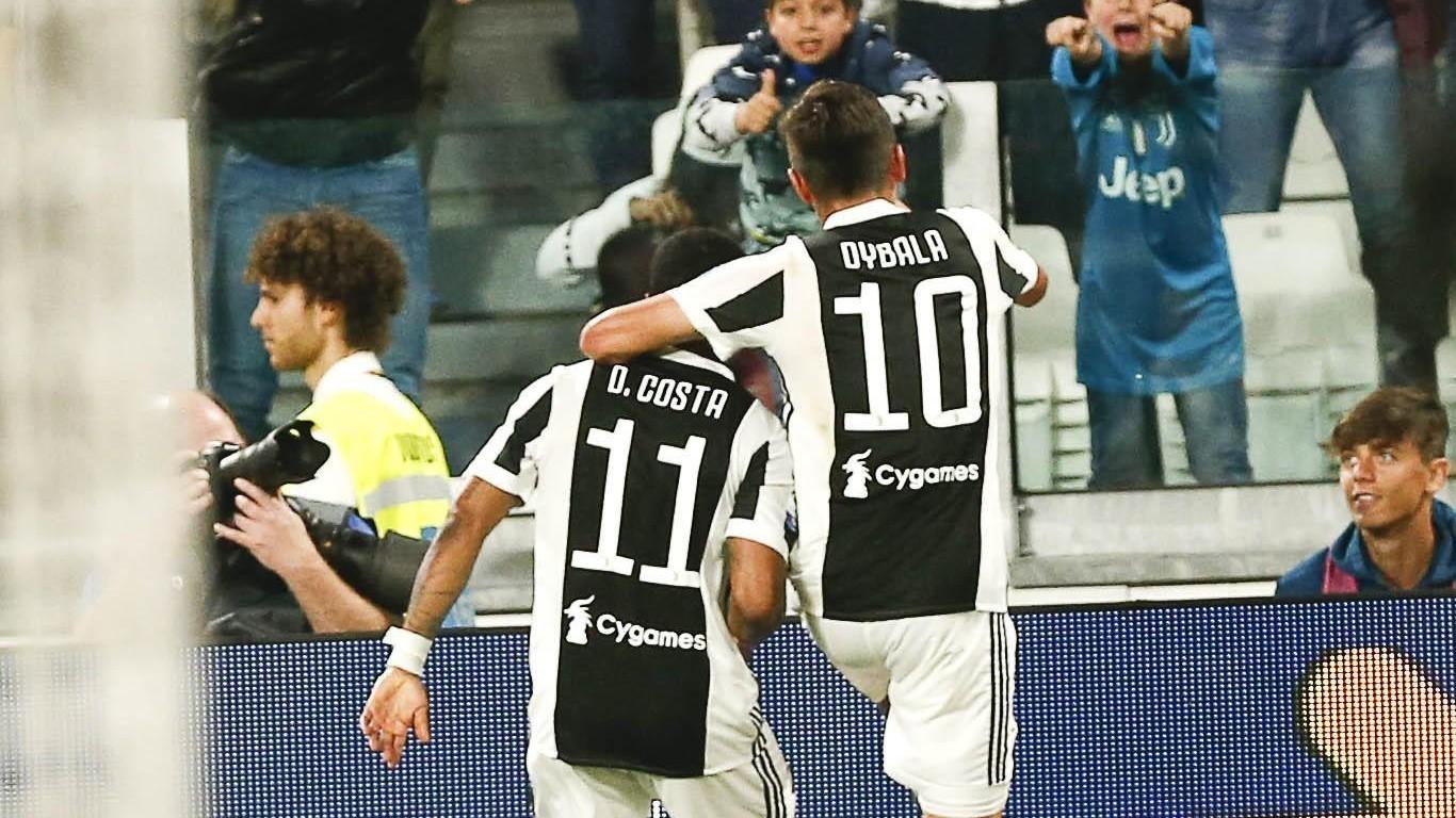 Dybala e Douglas Costa, di Sync