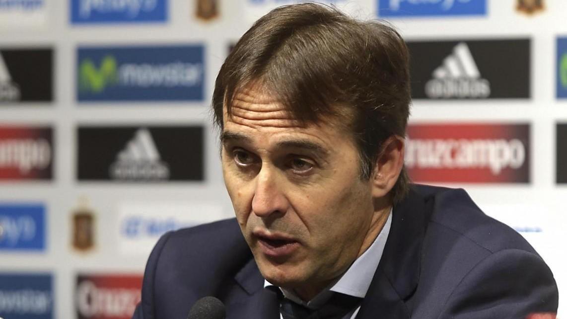 Julen Lopetegui, allenatore del Real Madrid, di LaPresse