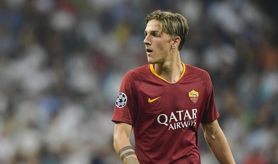 Zaniolo in campo al Bernabeu, di LaPresse