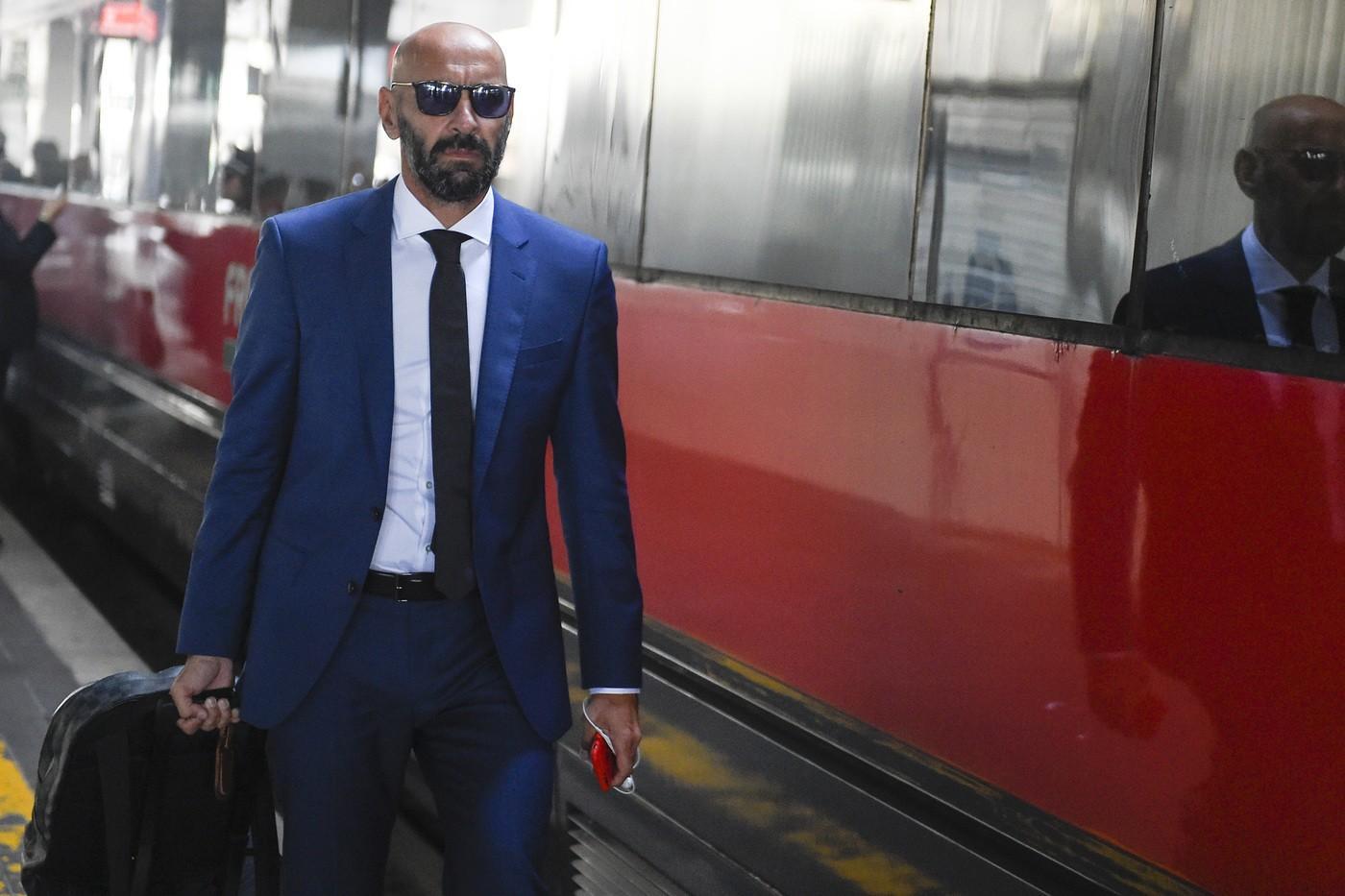 Il direttore sportivo giallorosso Monchi, di LaPresse