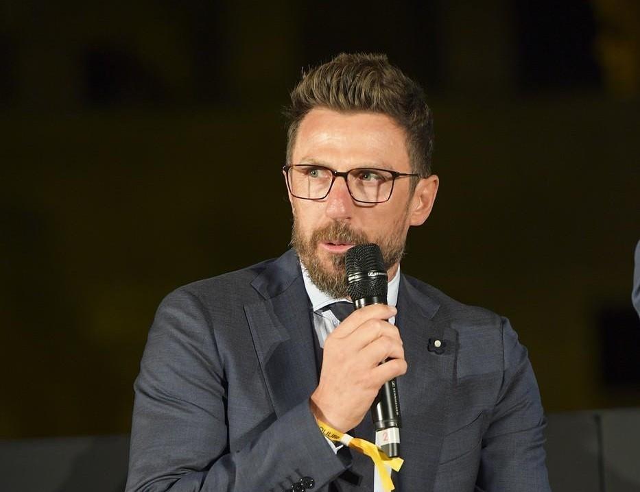 Di Francesco alla presentazione di, di LaPresse