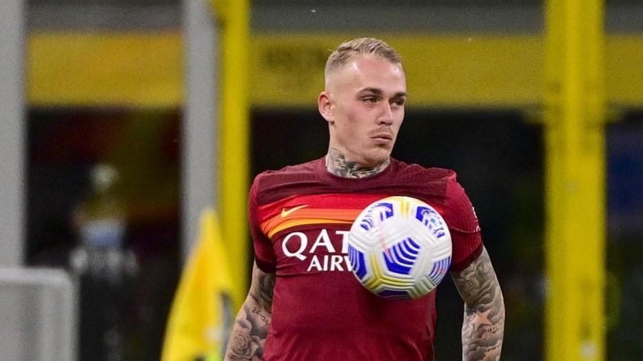 Rick Karsdorp durante Inter-Roma, di LaPresse