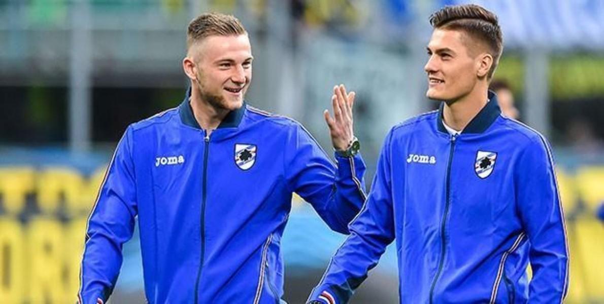 Skriniar e Schick ai tempi della Sampdoria