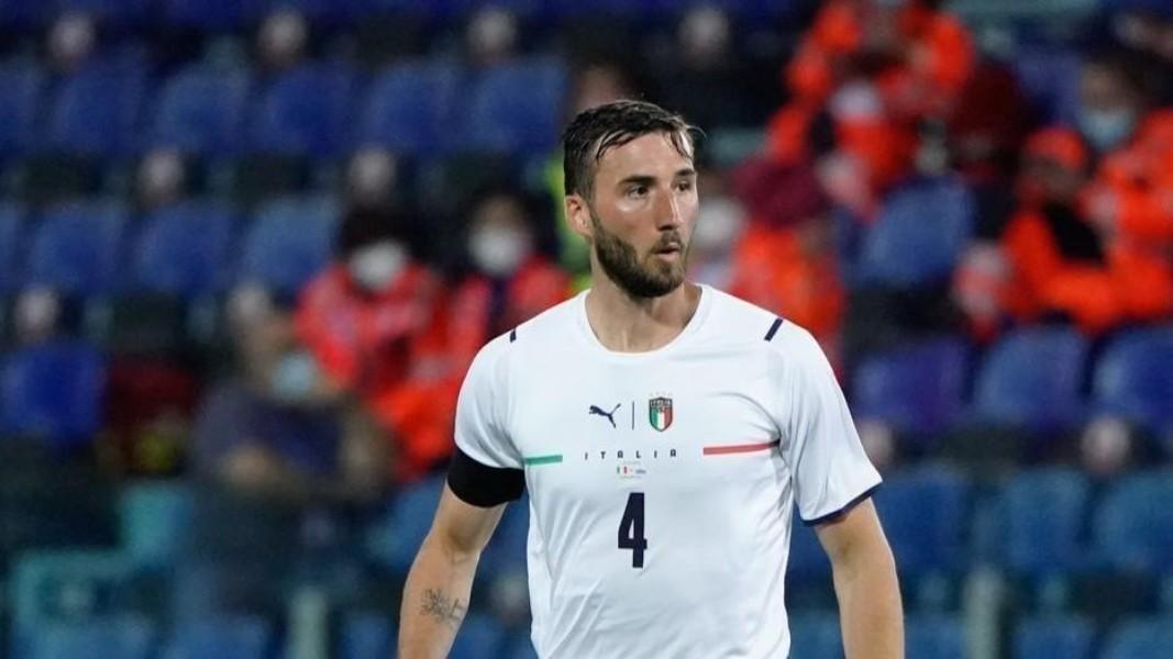 Bryan Cristante durante Italia-San Marino 7-0, di LaPresse