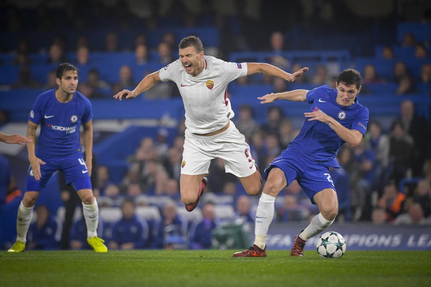 Christensen e Dzeko, di LaPresse