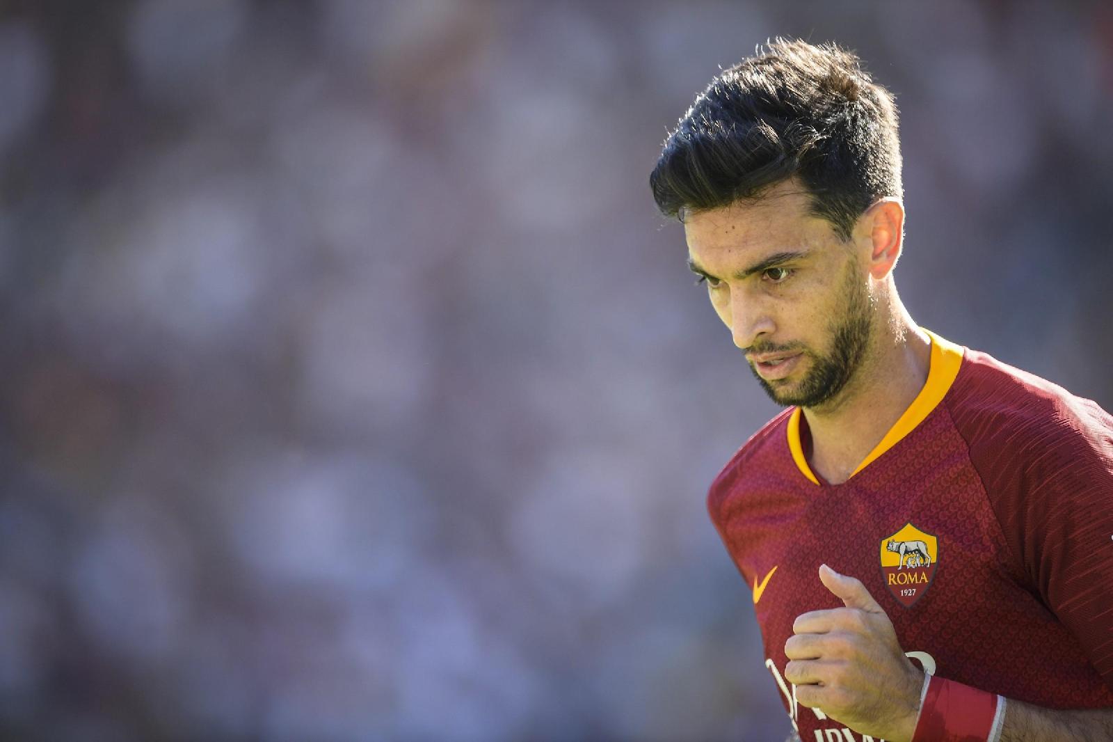 Javier Pastore in maglia giallorossa, di LaPresse