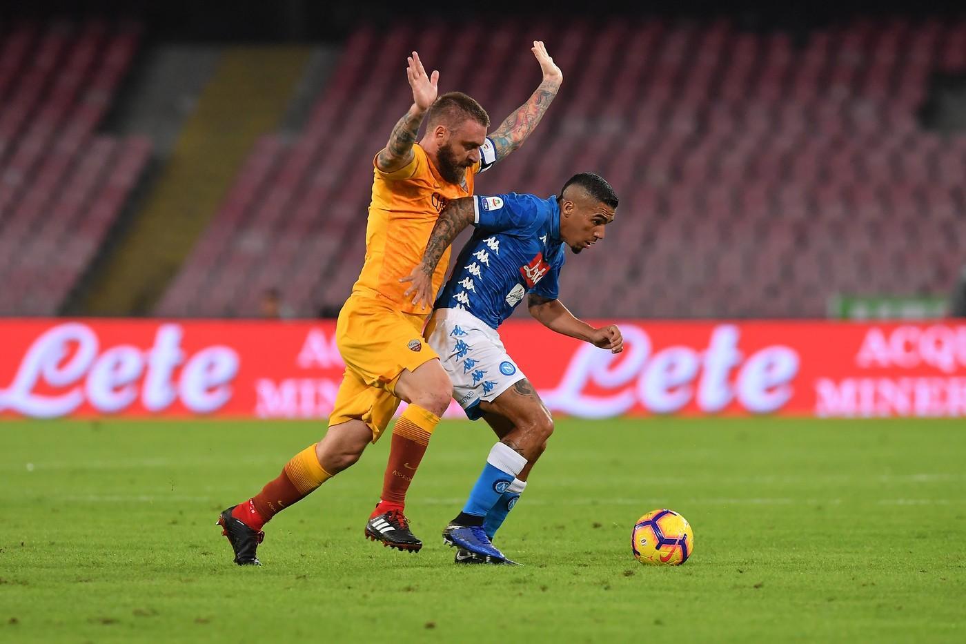 Il pressing di De Rossi, di LaPresse