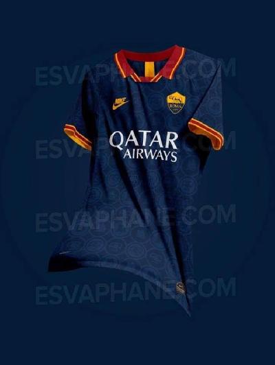 FOTO - Maglie Roma 2019-20, le anticipazioni: la terza torna blu