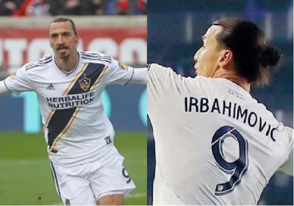 L.A.Galaxy: Ibrahimovic fa doppietta ma sulla maglia il cognome è sbagliato