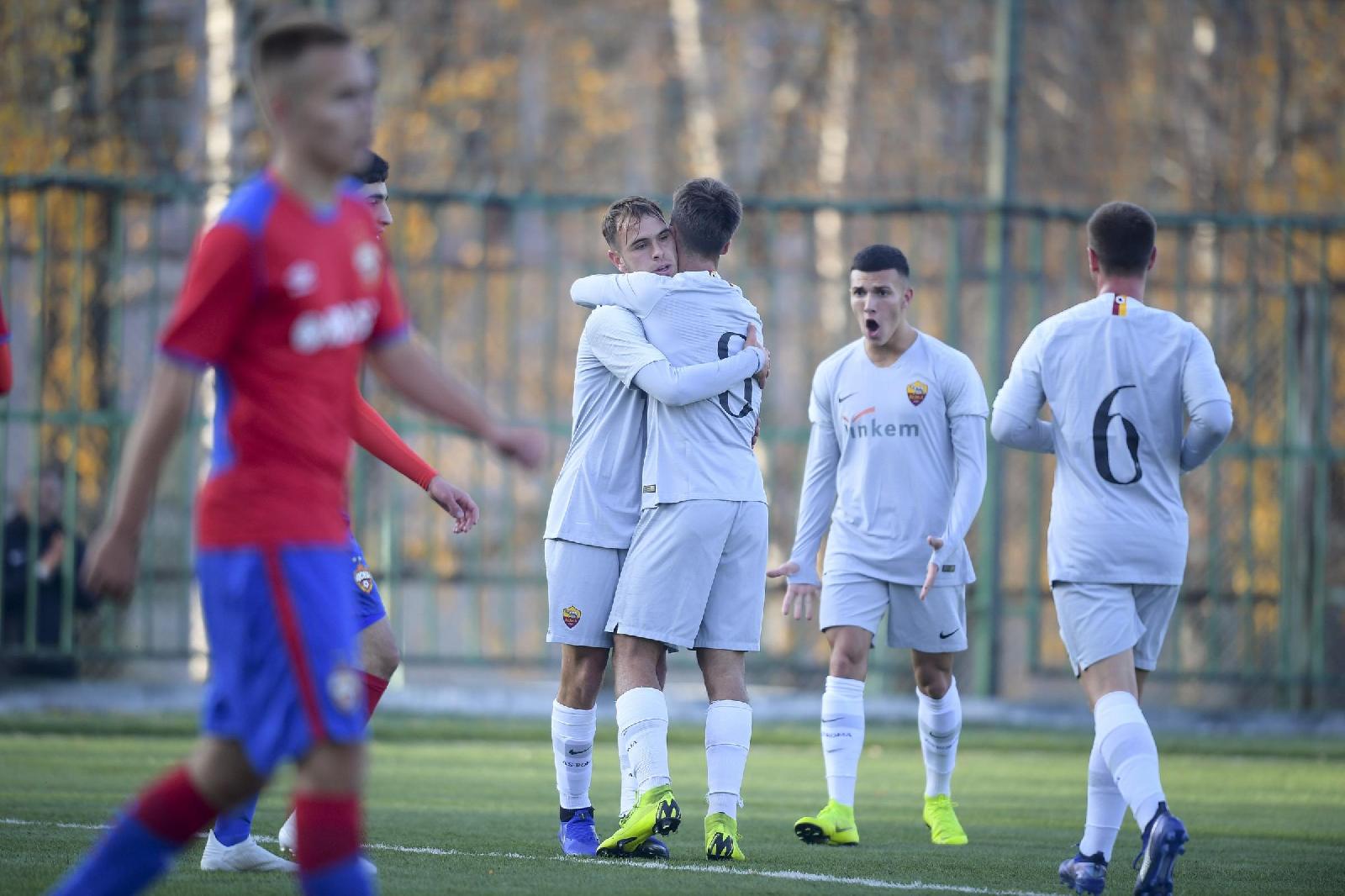 Youth League, La Roma batte il Cska Mosca 2-1 e vola a 6 punti nel girone G©LaPresse