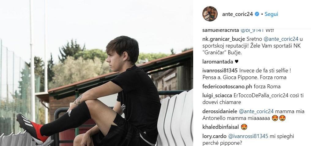 FOTO - Instagram, De Rossi ribattezza Coric: 