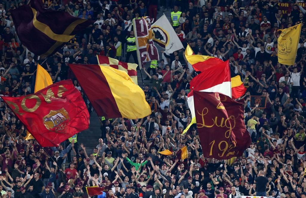 Curva Sud Roma @ AS Roma via Getty Images 