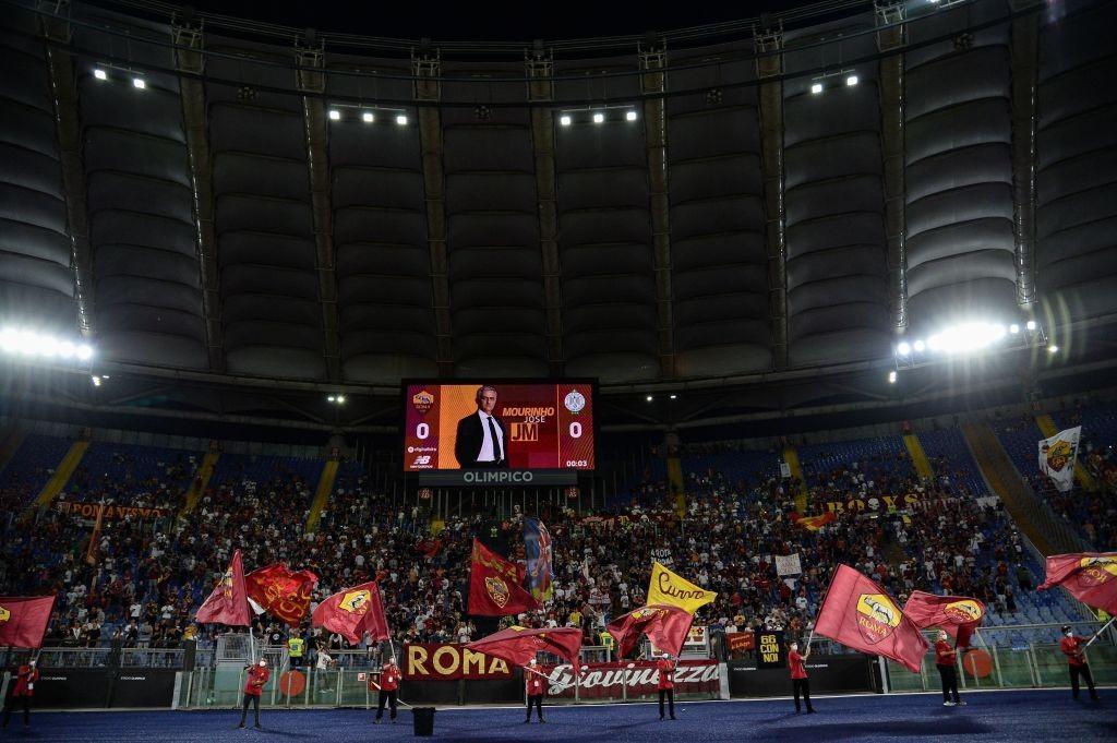 La Curva Sud in occasione di Roma-Raja Casablanca @ AS Roma via Getty Images