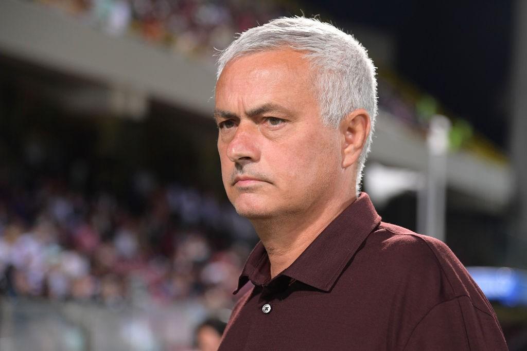 José Mourinho prima di Salernitana-Roma @Getty Images