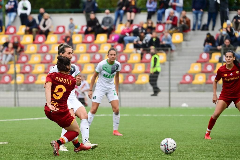 La Roma Femminile lotta e vince: battuto 2-0 il Sassuolo