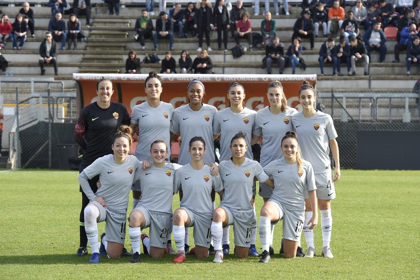 La Roma Femminile domina a Tavagnacco: 5-0 con una super Ciccotti©LaPresse