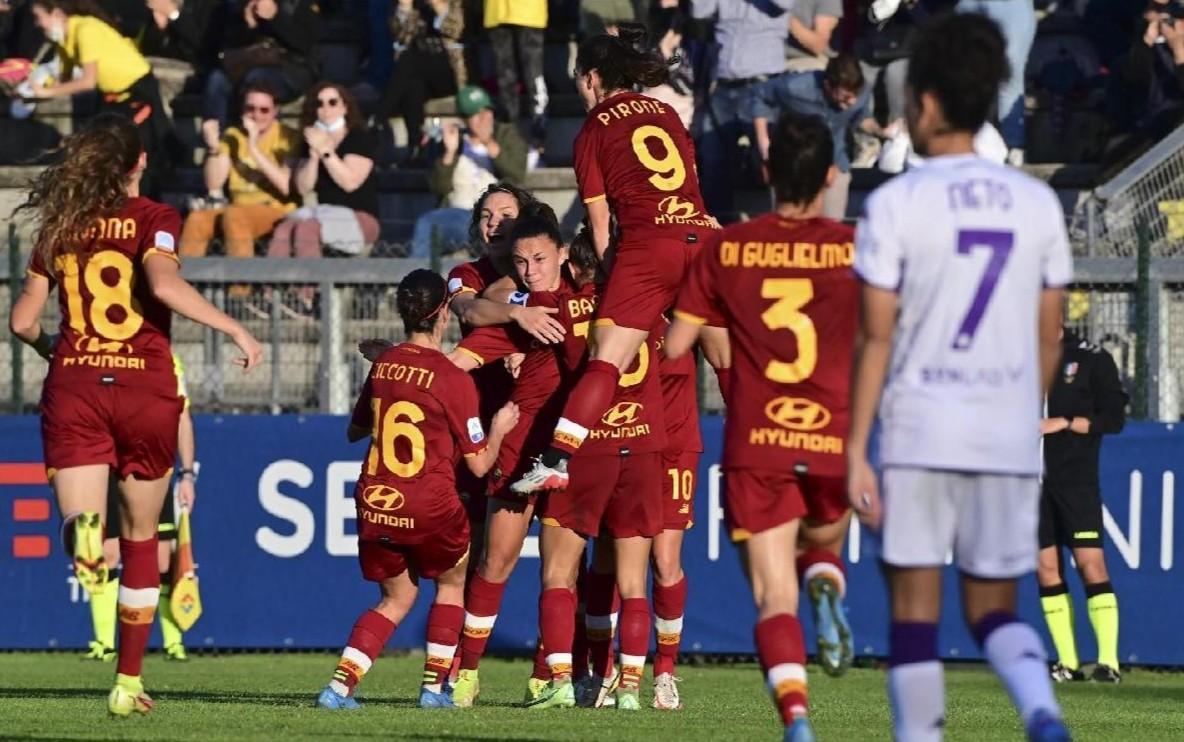 Vittoria per la Roma Femminile: 1-0 contro la Fiorentina. Decisiva Serturini