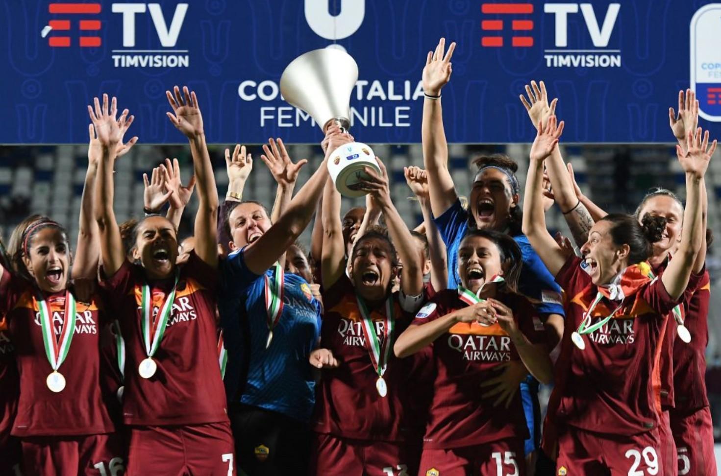 Roma Femminile, esordio in Coppa Italia difendendo il titolo
