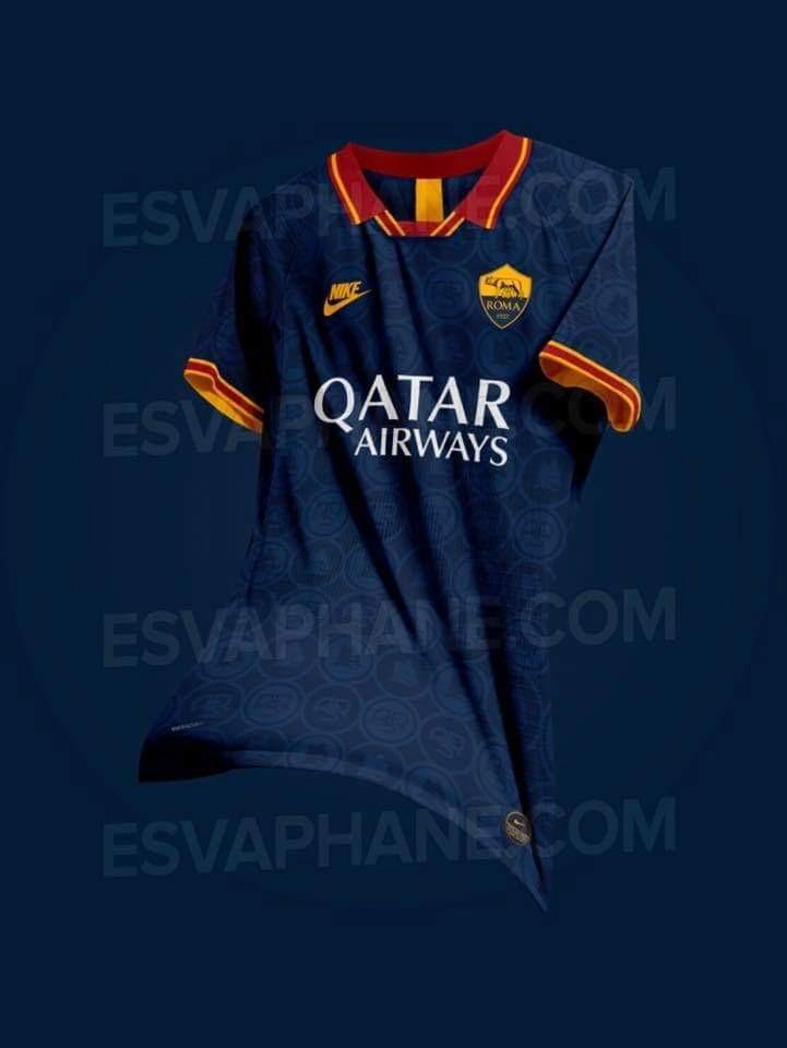 FOTO Maglie Roma 2019 20 le anticipazioni la terza torna blu