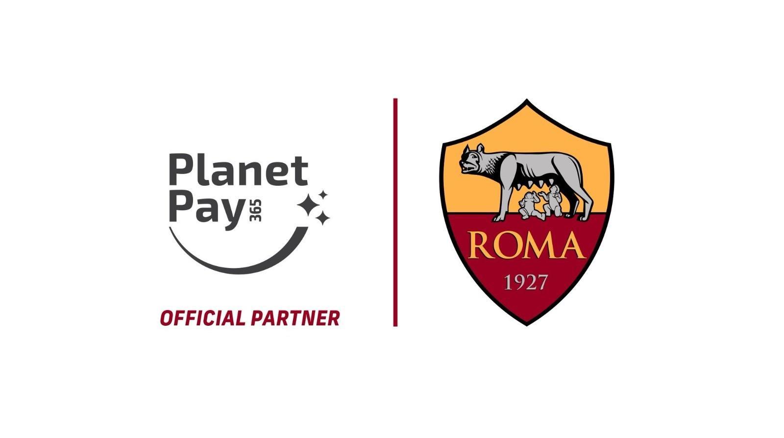La Roma annuncia una nuova partnership con PlanetPay365