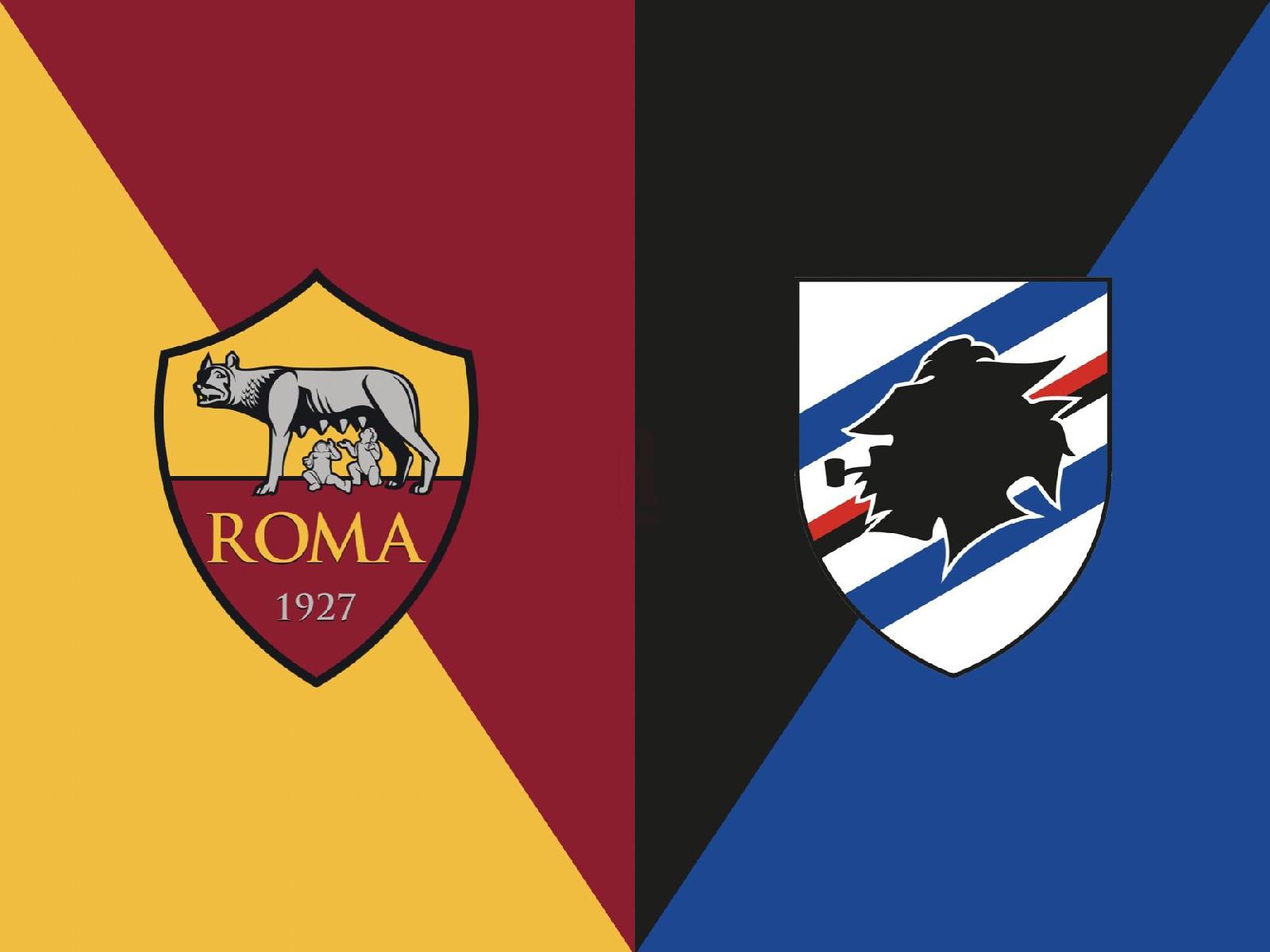 Roma-Sampdoria, le formazioni ufficiali