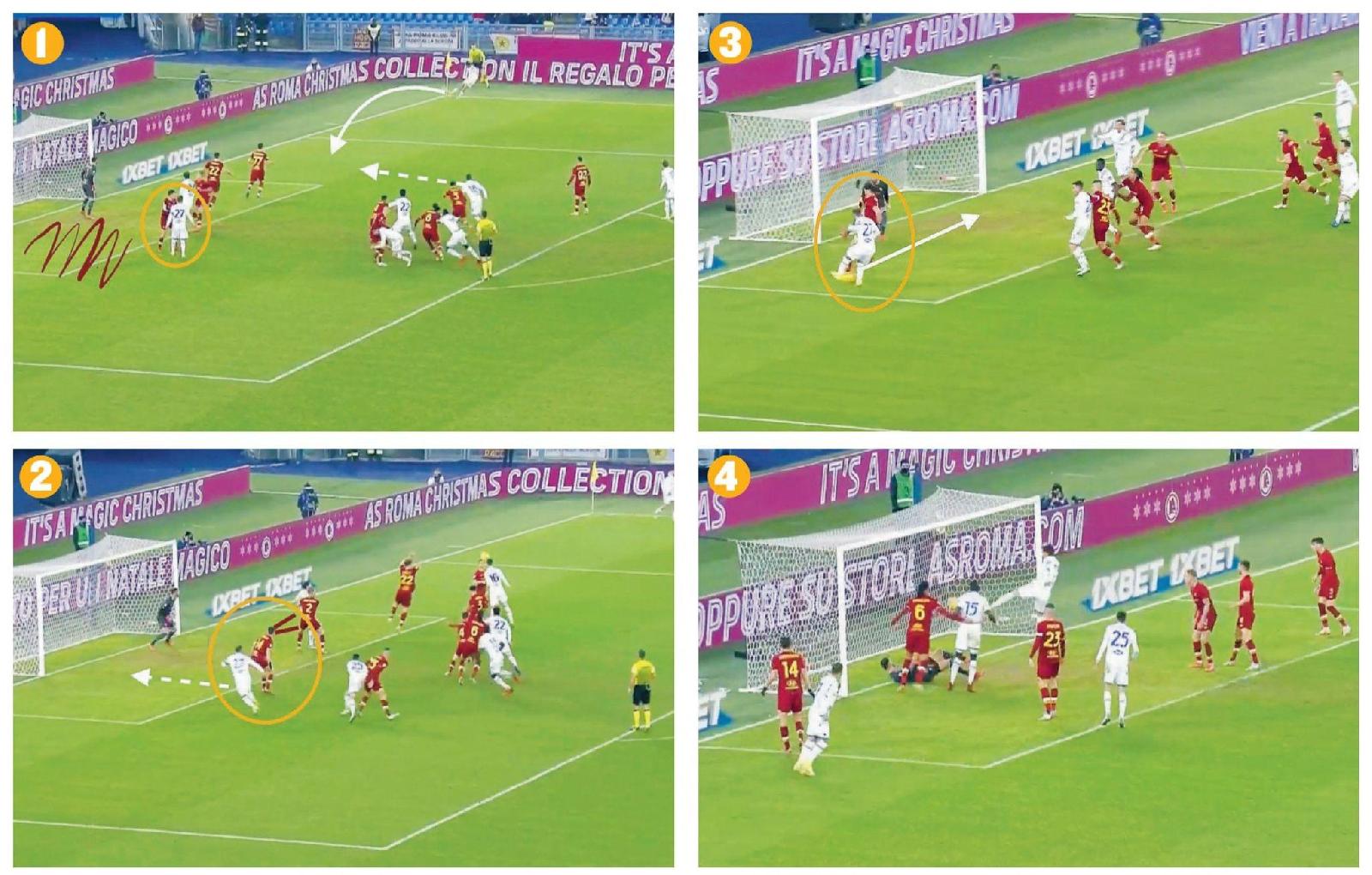 FOTO - La trappola di D'Aversa: perché la Roma ha subito gol contro la Sampdoria