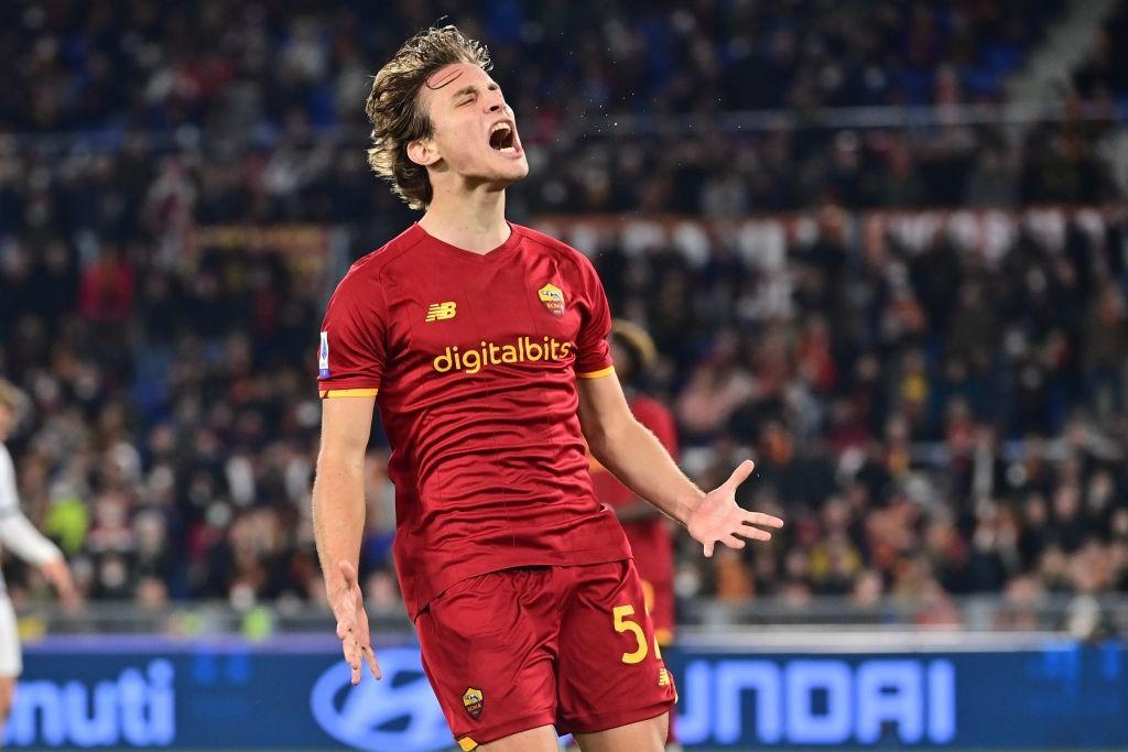 Bove esulta per il gol al Verona (As Roma via Getty Images) 