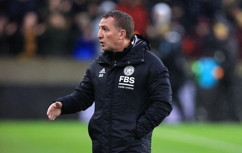 Brendan Rodgers, allenatore del Leicester (Getty Images) 